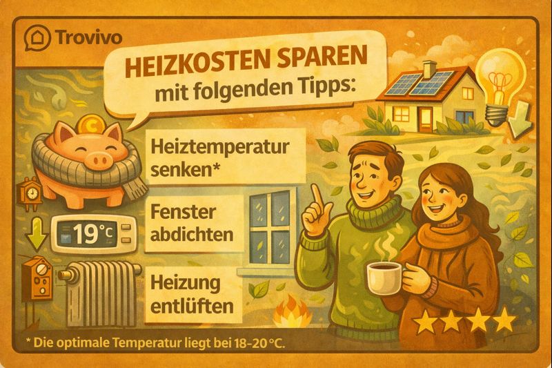 Heizkosten sparen: 10 wirksame Tipps für Mieter